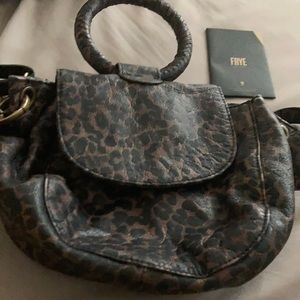 Leather Frye purse